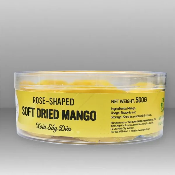 soft dried mango